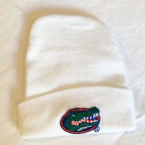Newborn baby University of Florida gator beanie